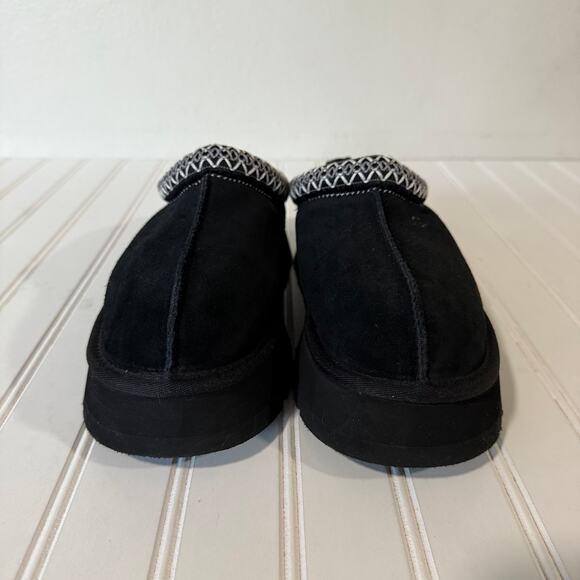 UGG Size 8 Tasman II Black Platform slipper Shoes size 8 - Picture 2 of 7